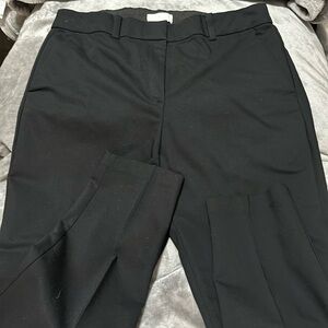 H & M black street leg dress pants